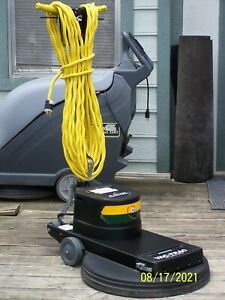 20&#034; NSS MUSTANG 1500 HIGH SPEED BURNISHER FLOOR POLISHER BUFFER w/ DUST CONTROL