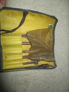 Vintage Irwin 88 Electric Drill Wood Bit set- 6 pieces,used