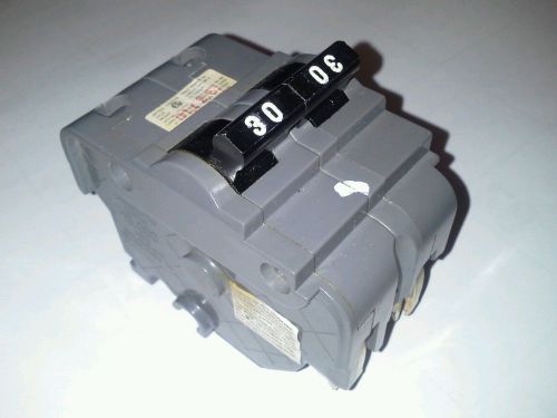 Unique breaker 2 pole 30 amp breaker. fits federal pacific  free shipping for sale