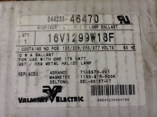 New VALMONT ELECTRIC 16V1299W18F