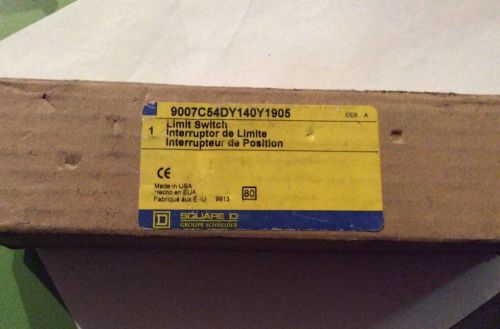 SQUARE D MODEL 9007C54DY140Y1905 LIMIT SWITCH NEW IN BOX