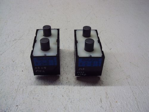 Hubbell pbp push button insert plug in multi speed ms2  lot of 2  new for sale