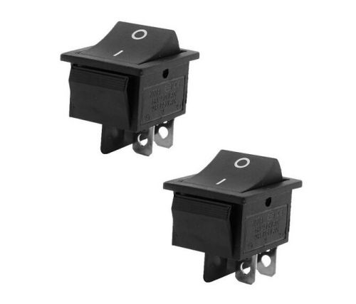 16a 250vac 20a 125vac 2 position 4 pin on/off dpst boat rocker switch 2 pcs for sale