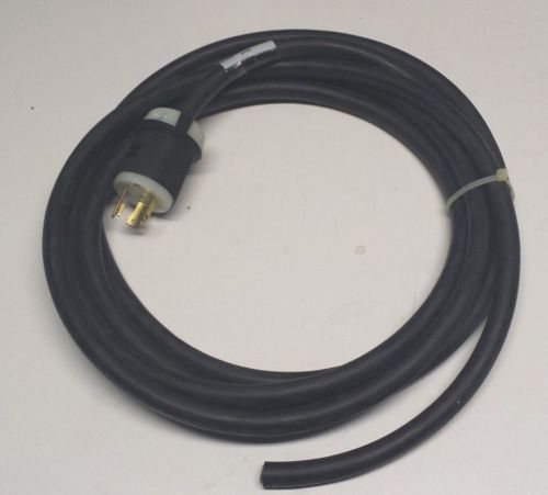 Power cord p-136-29-msha 10 awg 3/c soow 600v water resist. 530-2265-02 15&#039; foot for sale