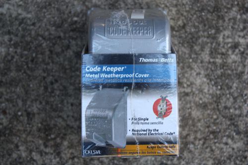NEW Red Dot Code Keeper weatherproof cover single Thomas &amp; Betts CKLSVL