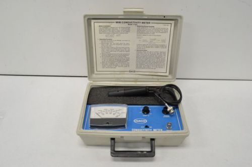 Hach 17250 mini conductivity tester sensor kit meter b212875 for sale