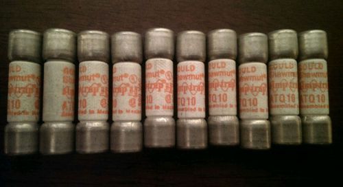 Gould ATQ10 Fuse Lot of 10