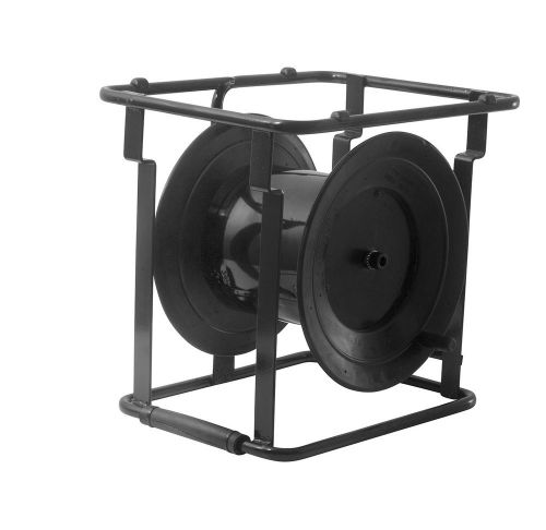 Portable, robust, for long cables, light, steel cable reel/drum