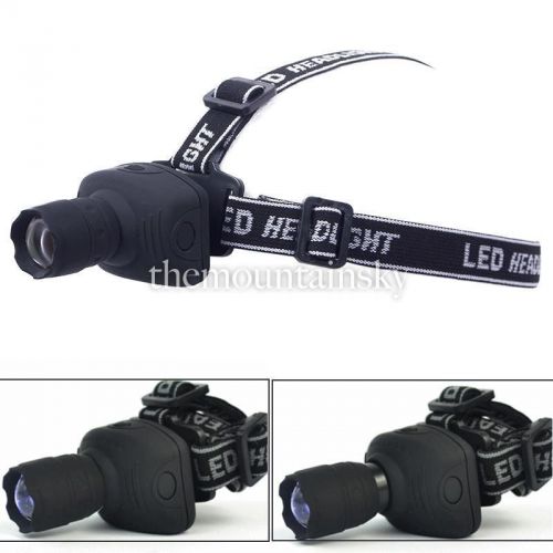 300lm t6 zoomable 3w 3 modes cree led head lamp headlight cycling hiking hot for sale