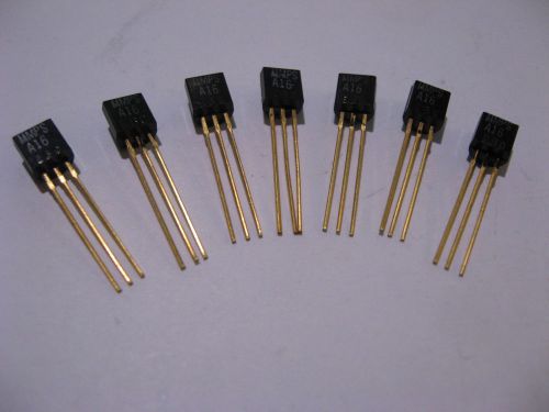 Qty 7 MPSA16 NPN Silicon Low Power Transistor Si VINTAGE - NOS