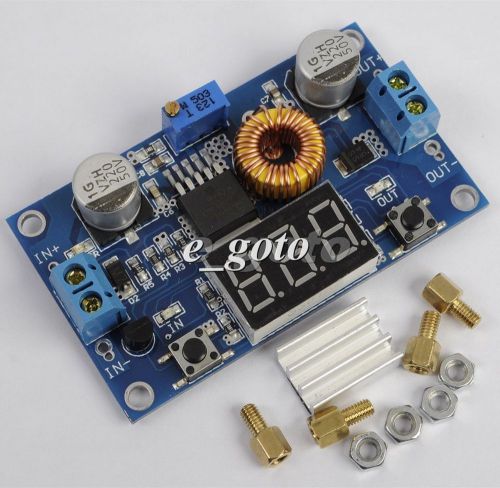 Dc-dc step down power module led voltmeter 4v-38v to 1.25v-36v 5a adjustable for sale