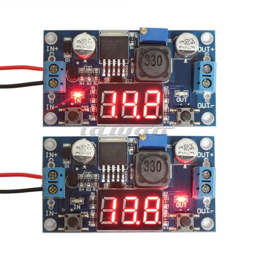 Dc-dc lm2596 buck step down converter+ led voltmeter for sale
