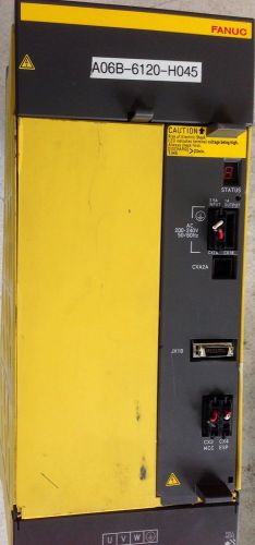 Fanuc Power Supply A06B-6120-H045  A06B6120H045 Tested! $1,000 exchange credit