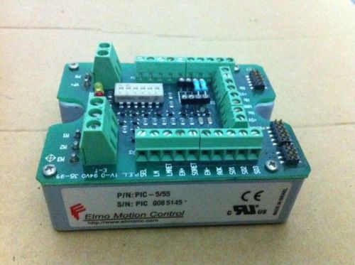 Elmo motion control brushless servo motor driver PIC 5\55 with interface card
