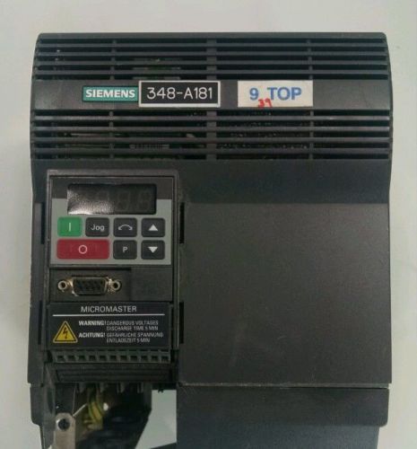 Siemens 6SE9221-0DC40 Micromaster Drive
