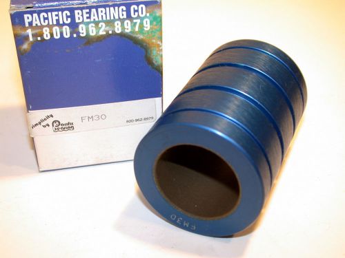 UP TO 5 NEW PACIFIC 30MM ID PRECISION LINEAR BEARINGS FM30