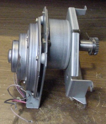 Japan Servo Co. a Geared 24 VDC AS Motor 1/25 Hp 24 tooth gear on a  1/4 ” shaft. Ty