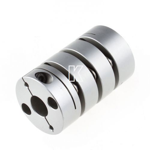 Cnc motor shaft coupler 10mm to 12mm flexible couplings od 39x65.5mm for sale