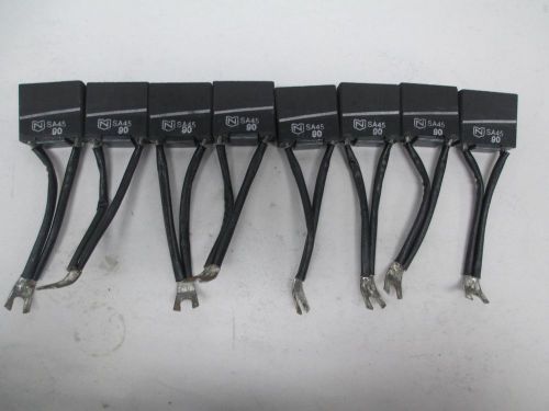 LOT 8 NEW NATIONAL CARBON SA45 CARBON MOTOR BRUSH 1-5/8X1-1/2X5/8IN D293434