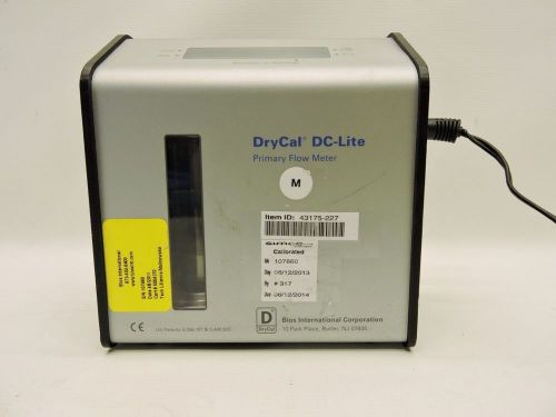 Bios DryCal DC-Lite Primary Flow Meter DCL-M #7860 
