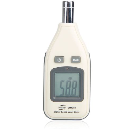 Un3f lcd digital sound noise level meter 30-130db decibel pressure tester gm1351 for sale
