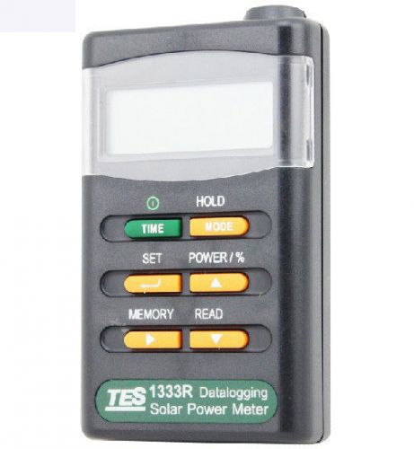 Tes-1333r digital solar power meter solar cell energy tester with software for sale