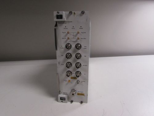 Agilent/Keysight/HP E6432A microwave synthesizer module, opt 1E1, 300, UNF, UNG