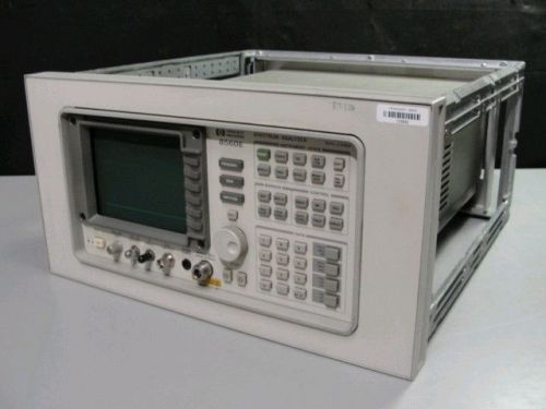 Agilent / hp 8560e spectrum analyzer w/ rack kit: 30 hz to 2.9 ghz for sale