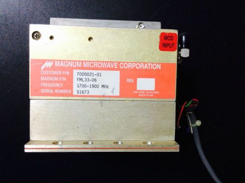 Magnum Microwave Corporation FML 33-06