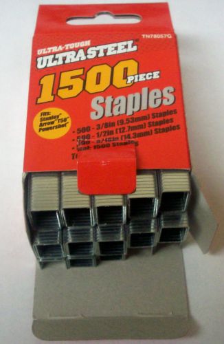 (27000) Staples for Arrow T50 Stanley Powershot Staple Gun Staplers