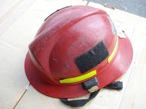 Morning pride helmet plus series + liner firefighter turnout fire gear #206 red for sale