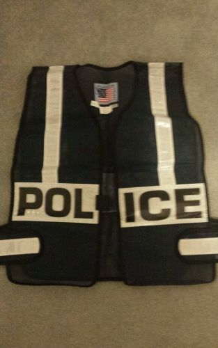 Police Law Enforcement Traffic Breakaway Safety Vest Radians