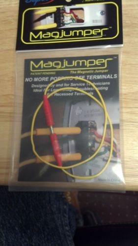 JUMPER WIRE MAGNETIC, RED, &#034;Magjumper&#034;, NO MORE POPPING OFF TERMINALS, 19&#034;