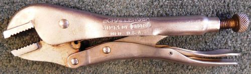 PROTO CHALLENGER 3093 8-1/2&#034; Straight Jaw Locking Pliers, Very Nice, Made in USA