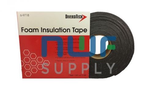 Foam Insulation Tape 1/8&#034; x 2&#034; x 30&#039; Diversitech 6-9718