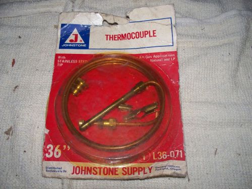 (3) -NOS- Johnstone L36-071 Thermocouple 36&#034; HVAC - LOT OF 3 NIB