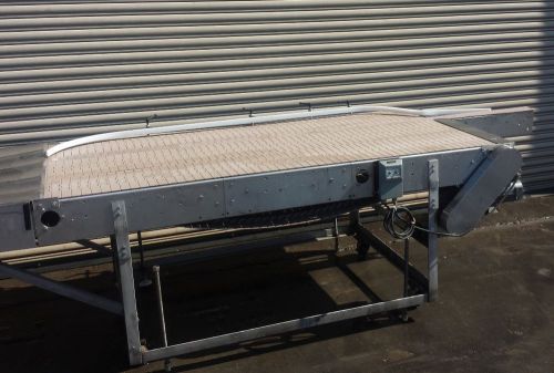 Accumulation table, ss conveyor, 40” x 106&#034; long, sorting packing conveyor for sale
