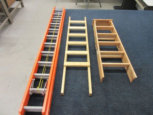 4-SAFETY TRAINING CLASSROOM JOB SITE STEP LADDER EXTENSION 1/3 SCALE KIT NEW