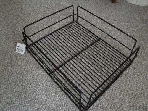 Black high side glass basket 435mm x 355mm x 150mm new for sale