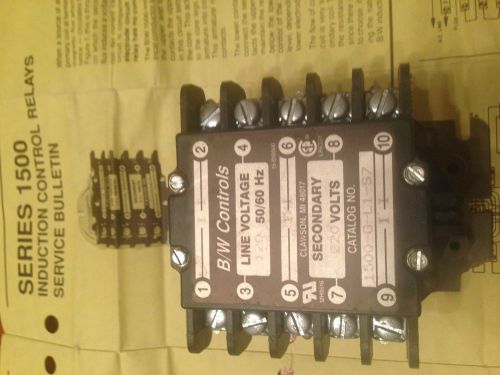 B/w controls liquid level control series 1500 induction control relays for sale