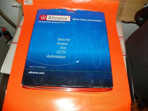 ALTRONIX POWER SUPPLY 12 24 AL176ULX BATTERY CHARGER ACCESS CONTROL SUPERVISED