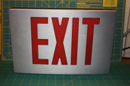 Aluminum exit sign led for sale