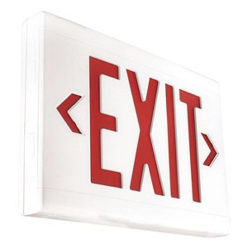 Hubbell LXURWEI-WM Thermoplastic LED Exit Sign