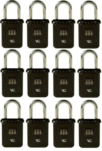 Lot of 12 lockboxes lock box contractor realtor real estate key 3 letter alpha for sale