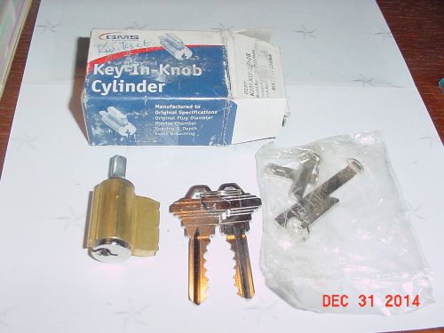 Locksmith nos grade 2 gms key in knob 6pin schlage 26d kik cylinder w/ 2 sc keys for sale