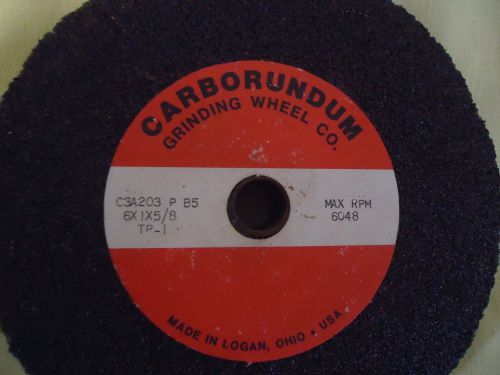 Carborundum 6x1x5/8 c3a203-p-b5  Grinding Wheel