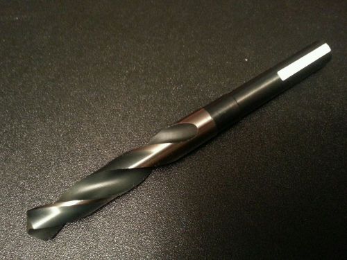 DRILL 5/8&#034; Dia - 1/2 Reduced Shank HSS - 3 Flats for chucking - AMERICAN MADE