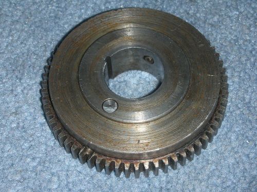 ATLAS MILLING MACHINE M1-241A LARGE BACK GEAR ASSEMBLY FINE USED PART.