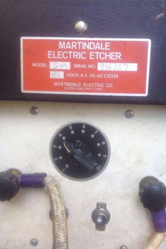 Martindale Electric Etcher