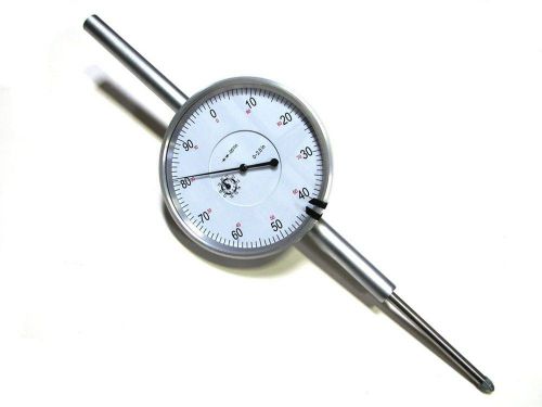 Large Range Indicator 2.36&#034; Dial 3&#034; White Face .001&#034;